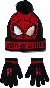 Berkshire Fashion Boys' Spider-Man Hat and Glove Set