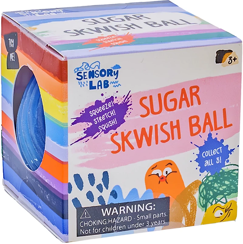Toysmith Sensory Lab Sugar Skwish Ball
