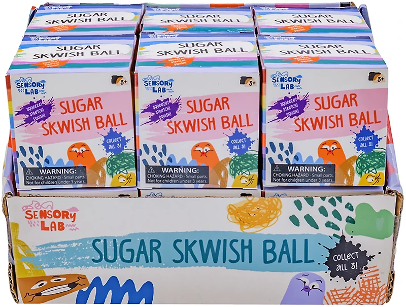 Toysmith Sensory Lab Sugar Skwish Ball