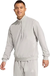 adidas Men's House of Tiro Velour Half-Zip Track Jacket