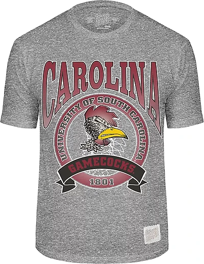 WILDCAT RETRO Men's University of South Carolina Round Vault Mascot Graphic T-shirt