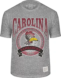 WILDCAT RETRO Men's University of South Carolina Round Vault Mascot Graphic T-shirt