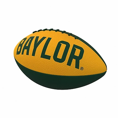 Logo Brands Baylor Mini-Size Rubber Football