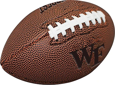 Logo Brands Wake Forest Mini-Size Composite Football