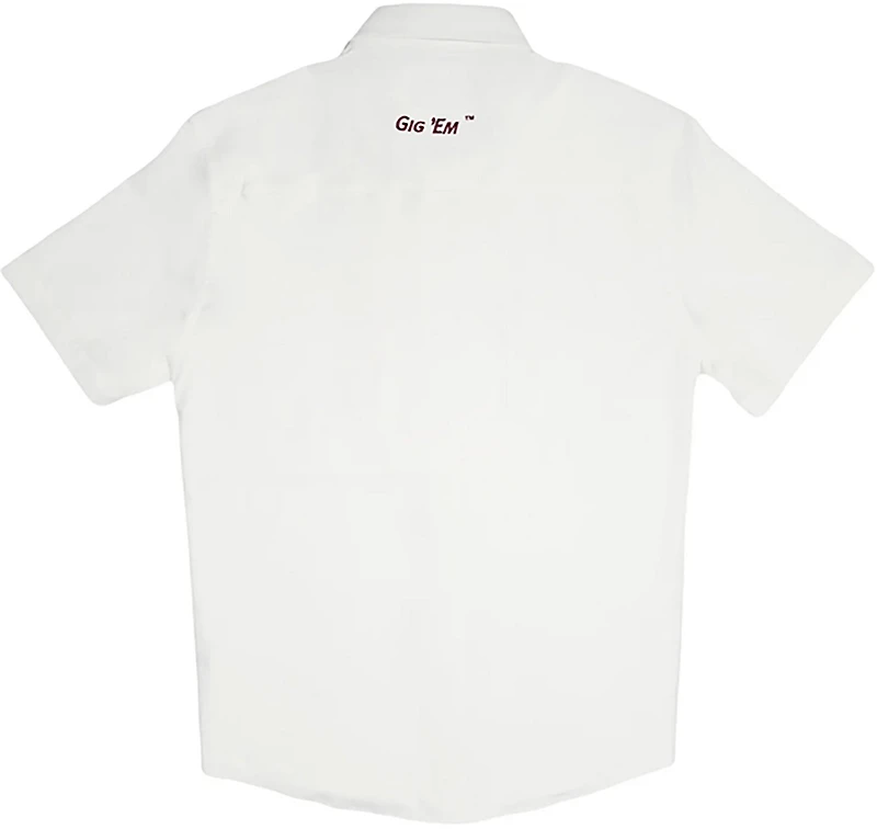 Snaps Clothing Men's Texas A&M Aggies Tailgater Pearl Snap Fishing Shirt