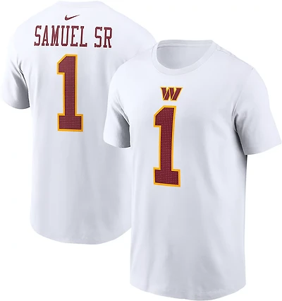 Nike Men's Deebo Samuel Washington Commanders Alt Name and Number Short Sleeve T-shirt