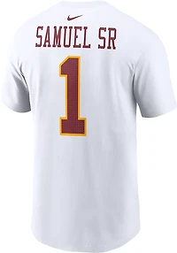 Nike Men's Deebo Samuel Washington Commanders Alt Name and Number Short Sleeve T-shirt