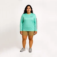 Magellan Outdoors Women's Caddo Lake Logo Crew Long Sleeve T-shirt