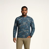 Magellan Outdoors Men's Base Camp Thermal Long Sleeve Crew Shirt