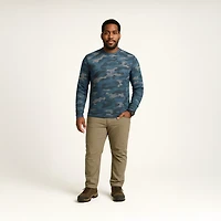 Magellan Outdoors Men's Base Camp Thermal Long Sleeve Crew Shirt