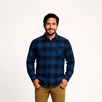 Magellan Outdoors Canyon Creek Long Sleeve Flannel Shirt