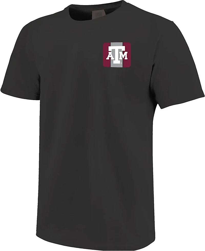 Image One Men's Texas A&M Football Stadium Mascot Ticket DS T-shirt