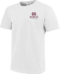 Image One Men's Mississippi State Campus Poster DS T-shirt