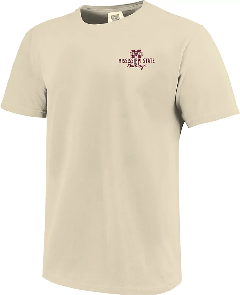 Image One Men's Mississippi State Mascot Overlay DS T-shirt