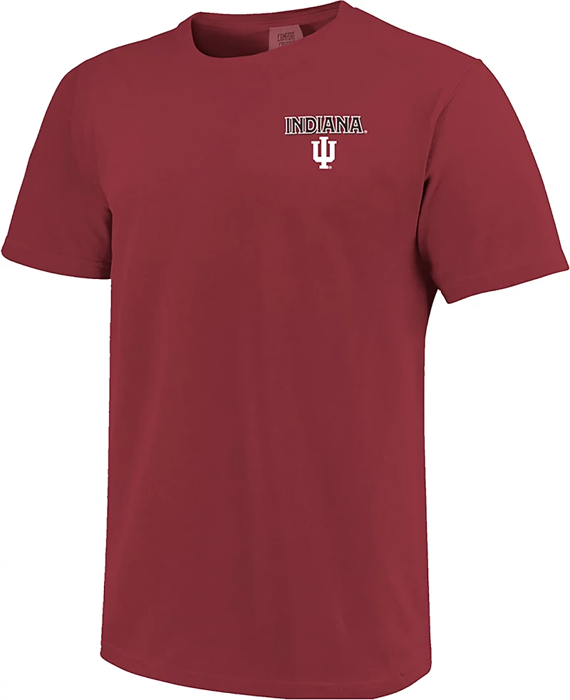 Image One Men's Indiana Skyline Campus Gates DS T-shirt