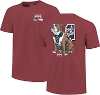 Image One Men's Mississippi State University Slogan Mascot DS T-shirt