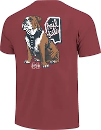 Image One Men's Mississippi State University Slogan Mascot DS T-shirt