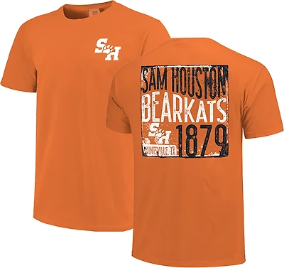 Image One Men's Sam Houston State Wave Texture DS T-shirt