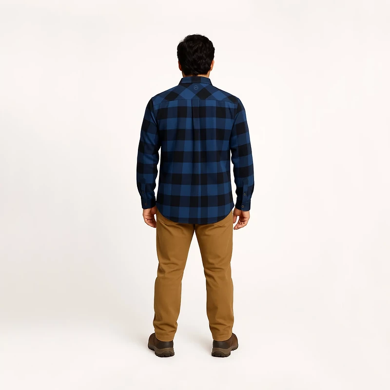 Magellan Outdoors Canyon Creek Long Sleeve Flannel Shirt