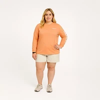 Magellan Outdoors Women's Grotto Falls Plus Long Sleeve T-shirt