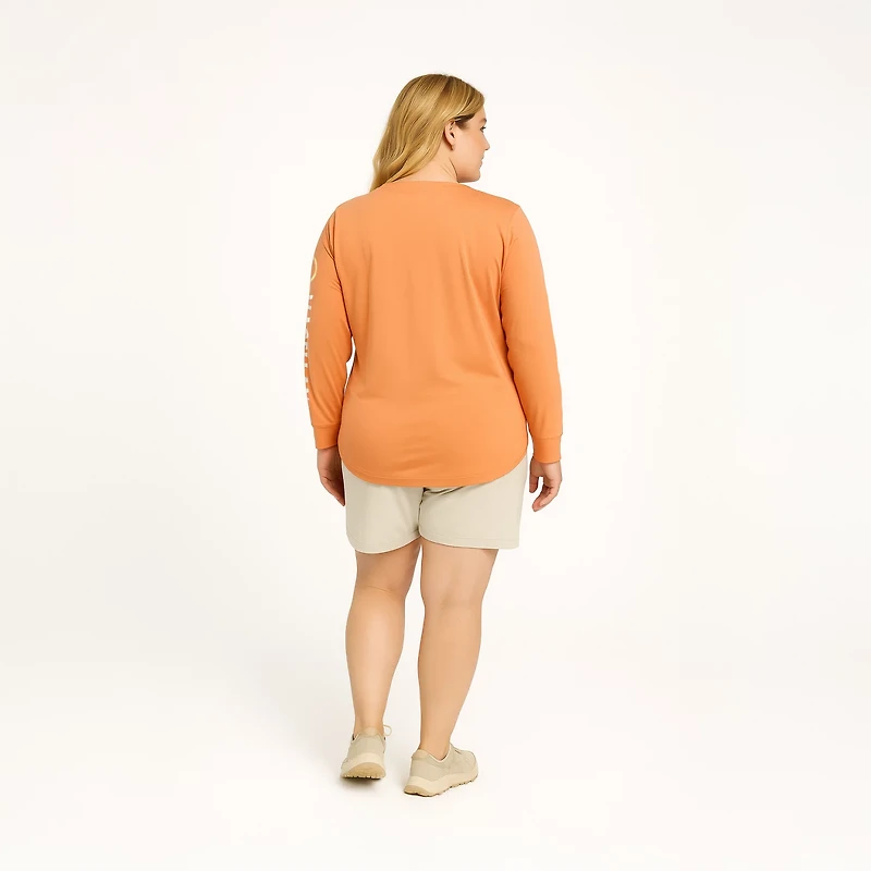 Magellan Outdoors Women's Grotto Falls Plus Long Sleeve T-shirt