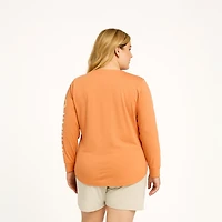 Magellan Outdoors Women's Grotto Falls Plus Long Sleeve T-shirt