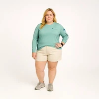 Magellan Outdoors Women's Grotto Falls Plus Long Sleeve T-shirt