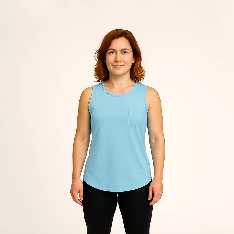 BCG Women's Burnout Muscle Tank Top