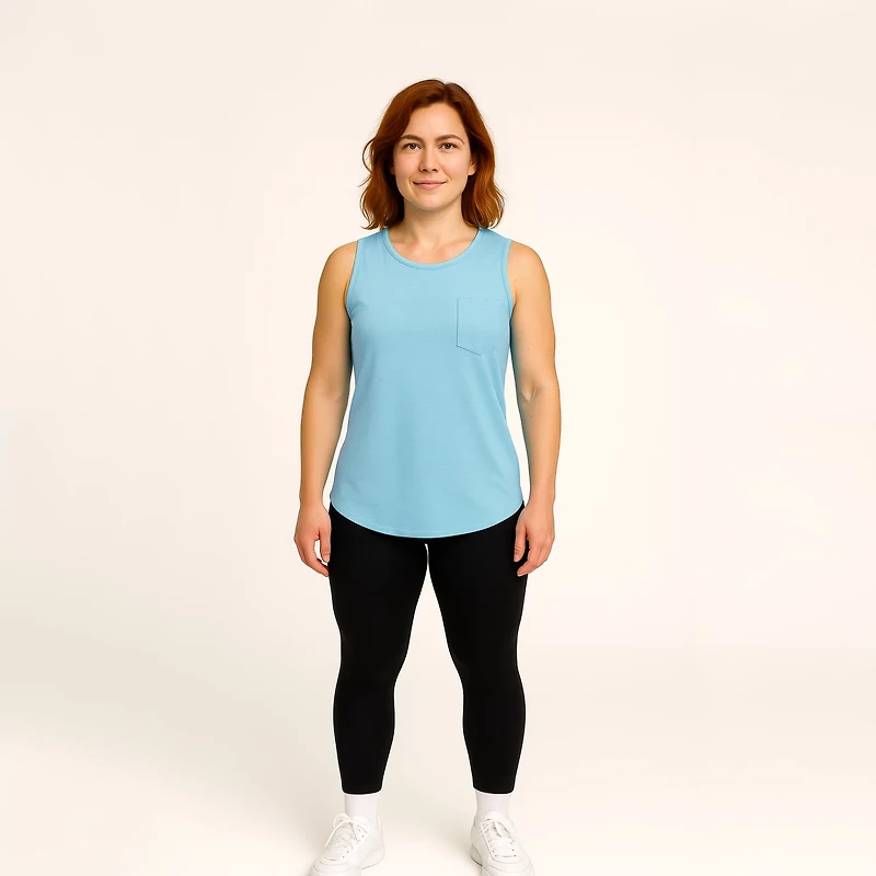 BCG Women's Burnout Muscle Tank Top