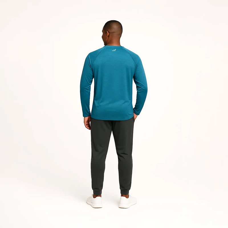 BCG Men's Turbo Mesh Long Sleeve T-shirt