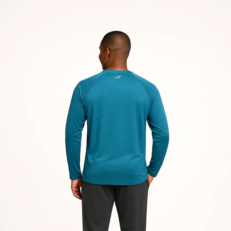 BCG Men's Turbo Mesh Long Sleeve T-shirt