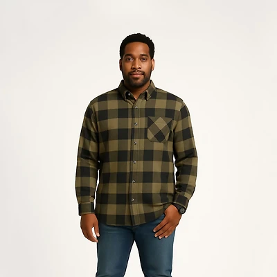 Magellan Outdoors Canyon Creek Long Sleeve Flannel Shirt