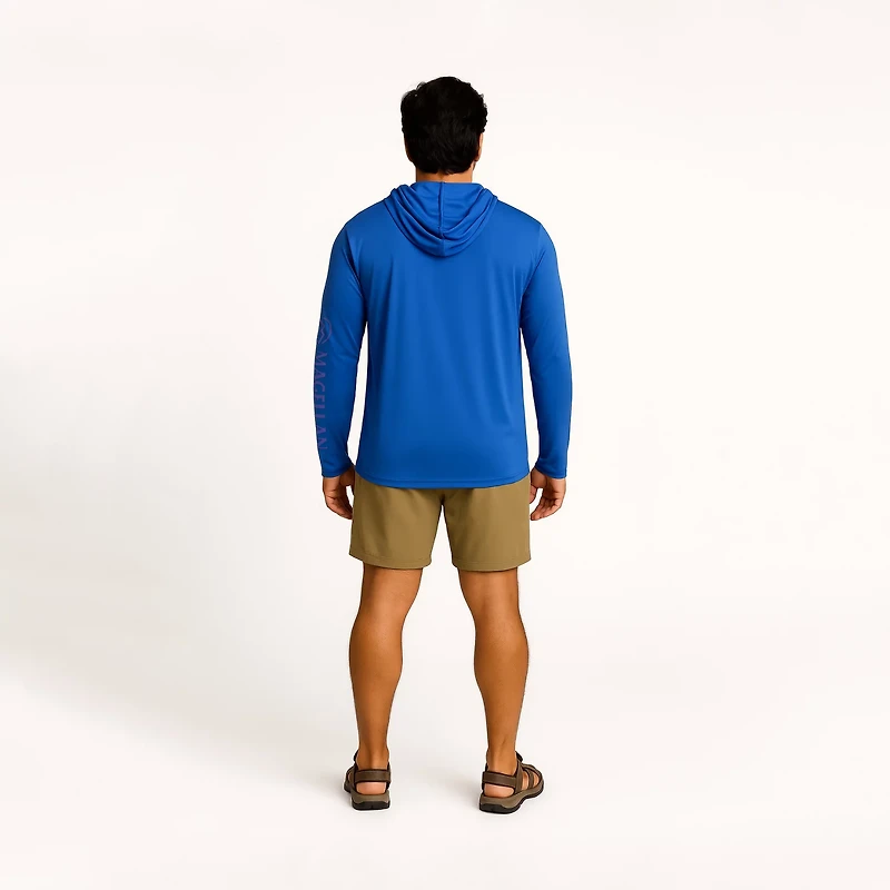 Magellan Outdoors Men's Casting Crew Long Sleeve Hoodie