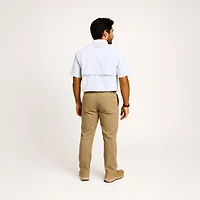 Magellan Outdoors Men's Laguna Madre Talavera Blanco Button Down Shirt