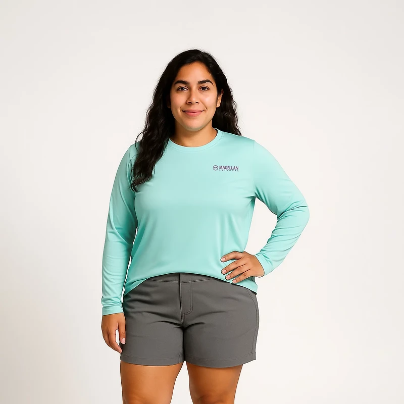 Magellan Outdoors Women's Local State South Carolina Graphic Crew Long Sleeve T-shirt