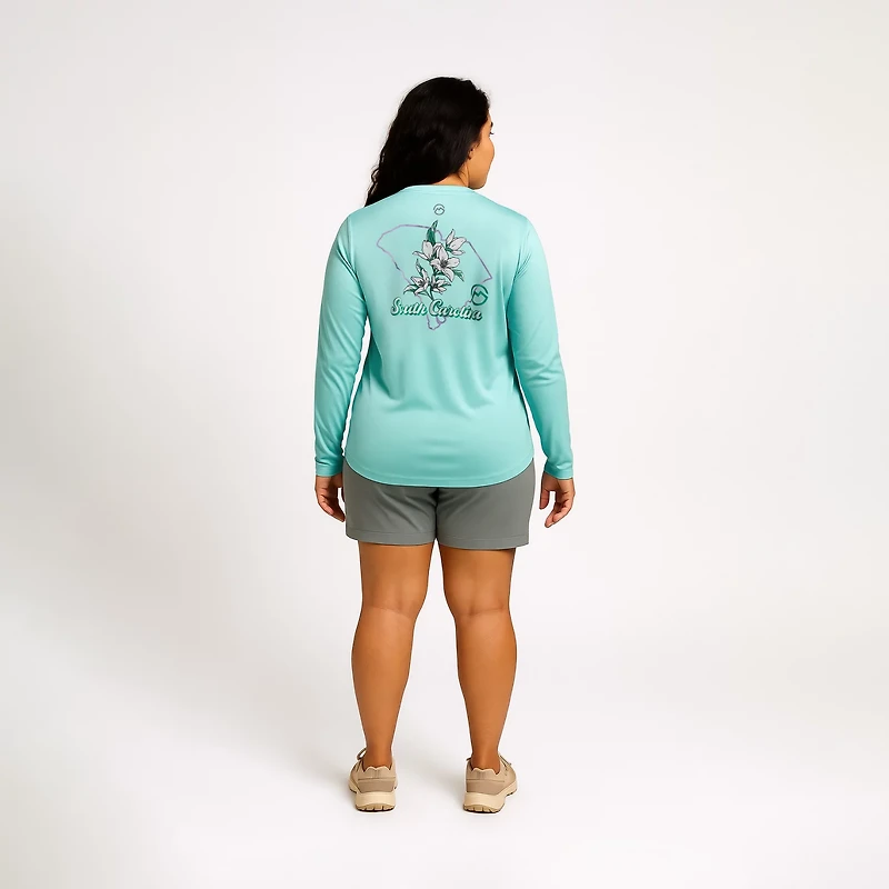 Magellan Outdoors Women's Local State South Carolina Graphic Crew Long Sleeve T-shirt