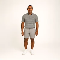 BCG Men's Golf 3-Strpe Polo Shirt