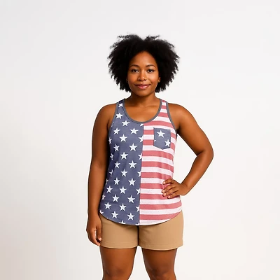 Magellan Outdoors Women's Americana Tank Top