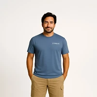 Magellan Outdoors Men's Fishing Rod Flag T-shirt