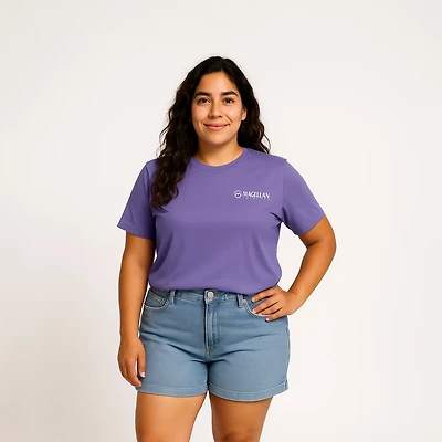 Magellan Outdoors Women's Beach USA T-shirt