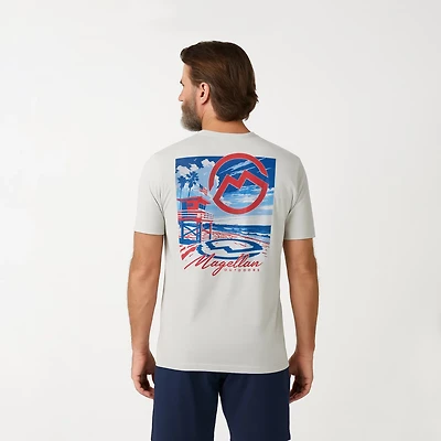 Magellan Outdoors Men's Freedom Beach T-shirt