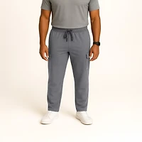 BCG Men's Double Knit Open Leg Cargo Pants