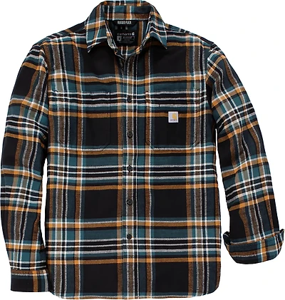 Carhartt Men's Rugged Flex™ Relaxed Fit Midweight Flannel Long-Sleeve Plaid Shirt