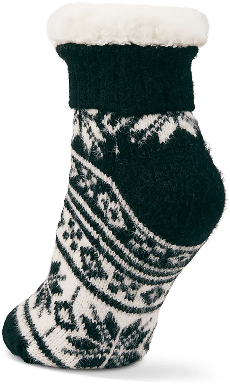 Magellan Outdoors Women's Mink Snowflake Lodge Socks