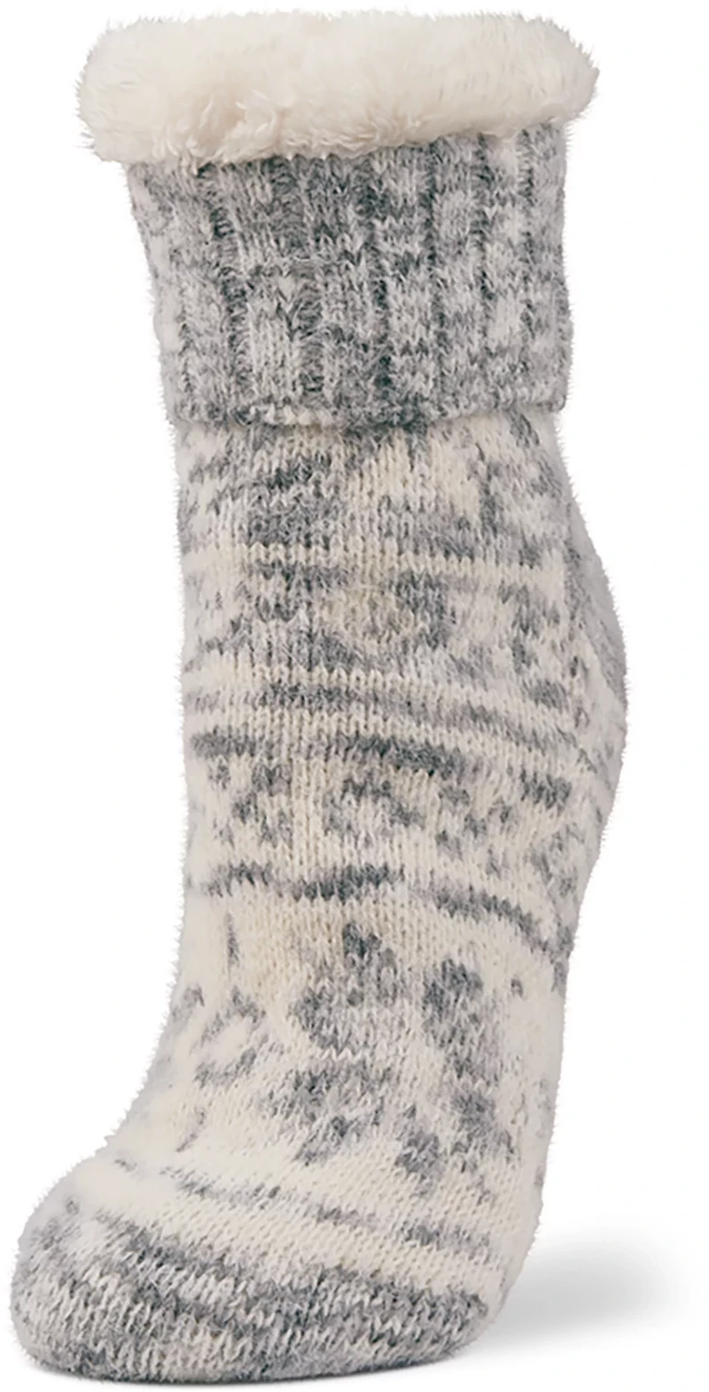Magellan Outdoors Women's Mink Snowflake Lodge Socks
