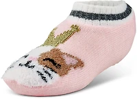 Magellan Outdoors Girls' Sweatercuff Metallic Cat Lodge Slippers