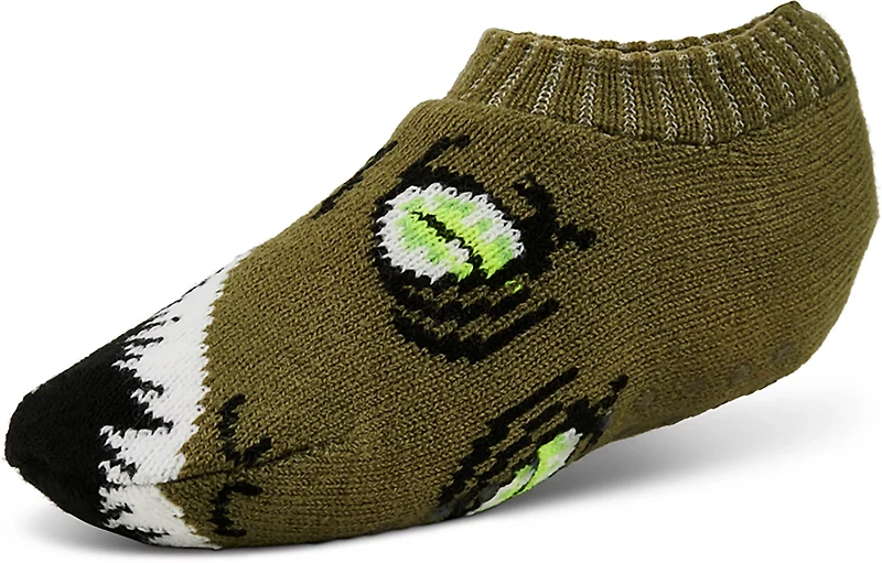 Magellan Outdoors Boys' Sweatercuff Dino Lodge Slippers