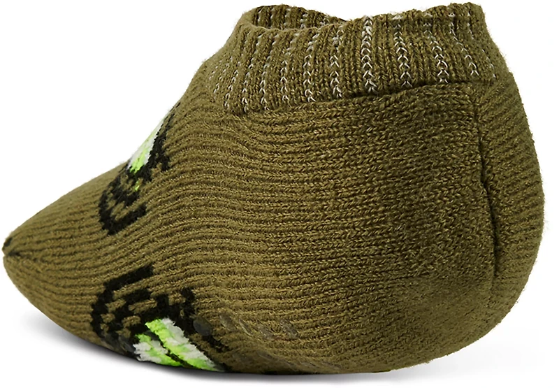 Magellan Outdoors Boys' Sweatercuff Dino Lodge Slippers