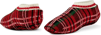 Magellan Outdoors Sweatercuff Plaid Lodge Slippers