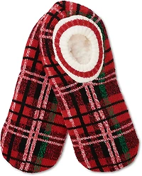 Magellan Outdoors Sweatercuff Plaid Lodge Slippers